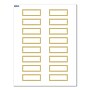 Avery Laser/Inkjet Rectangle Multipurpose Labels, 1" x 2-5/8", White, 160/Pack (S00D1G)~#|#~F8C63F55-63F4-44CF-88E7CCE9BB410B79_sc7