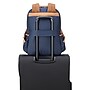 Delsey Flanerie Laptop Compatible Backpack, Medium, Navy (40303160002)~#|#~F8C74F47-046D-425A-9A693C5DF9D2EE01_sc7