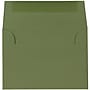 JAM Paper 4Bar A1 Booklet Envelope 3 5/8" x 5 1/8", Olive Green, 50/Pack (5157438i)~#|#~F8C80094-E070-4B72-AC74C55927D63000_sc7