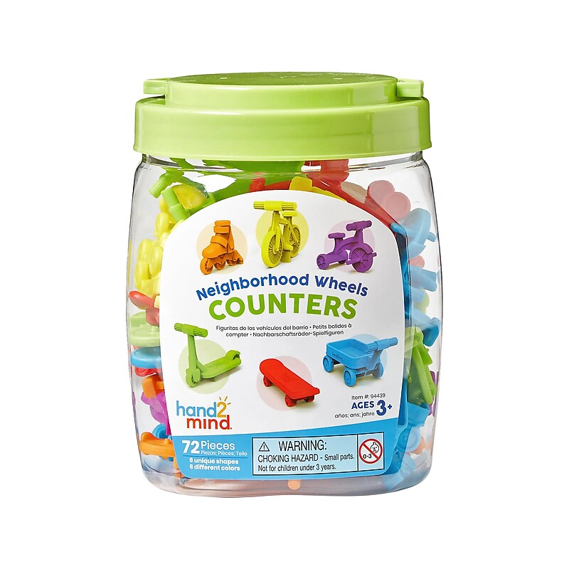 hand2mind Neighborhood Wheels Counters (94439) image 1