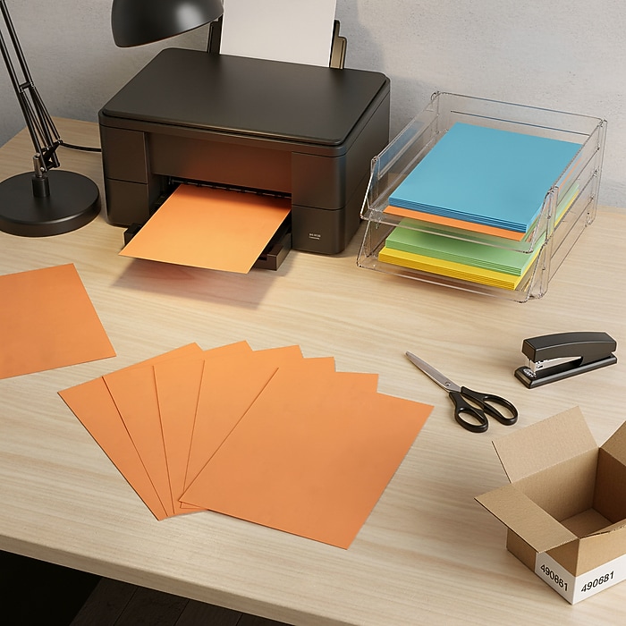 Staples Brights Multipurpose Colored Paper, 20 lbs., 8.5