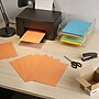 Staples Brights Multipurpose Colored Paper, 20 lbs., 8.5" x 11", Orange, 500/Ream (25208)~#|#~F8D068F4-7914-4082-B8C6F3852F9045AC_sc7