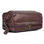 DOPP 11" Toiletry Bag, Water Resistant, Brown (06770.BR)~#|#~F8D236A3-5C86-402C-A5801417F9FE8C56_sc7