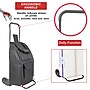 Dbest Trolley Dolly Compact with Pockets Foldable Rolling Grocery Cart, Black (01-922)~#|#~F8D262CD-A069-4B59-999C376D8C615FD4_sc7