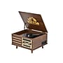 Victor Monroe Retro 8-in-1 Turntable Record Player and Entertainment Center with Bluetooth and Built in Speakers, Walnut~#|#~F8D4285C-132A-4AC3-AD362CF0A58991C3_sc7