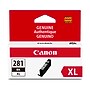 Canon CLI-281 XL Black High Yield Ink Cartridge (2037C001)~#|#~F8D47DA5-955F-43F0-91B1E64374D82F66_sc7