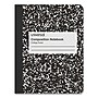 Universal Composition Book, College Rule, 7 1/2 X 9 3/4, White, 100 Sheets~#|#~F8D6771C-5A57-498D-9D4C3108C6AAD0CE_sc7