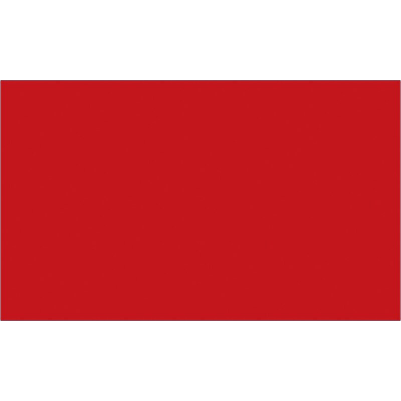 Tape Logic Rectangle Inventory Label, 5" x 3", Red, 500/Roll (DL632A) image 1