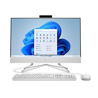 HP 24" All-in-One Desktop Computer, Intel Core i3-1115G4, 8GB Memory, 256GB SSD (318L8AA#ABA)
