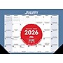 2026 Willow Creek Bad Dad Jokes 17" x 12" Monthly Desk Pad Calendar, Blue (57056)~#|#~F8E43968-9C0C-4916-AD29EB4E15A94237_sc7