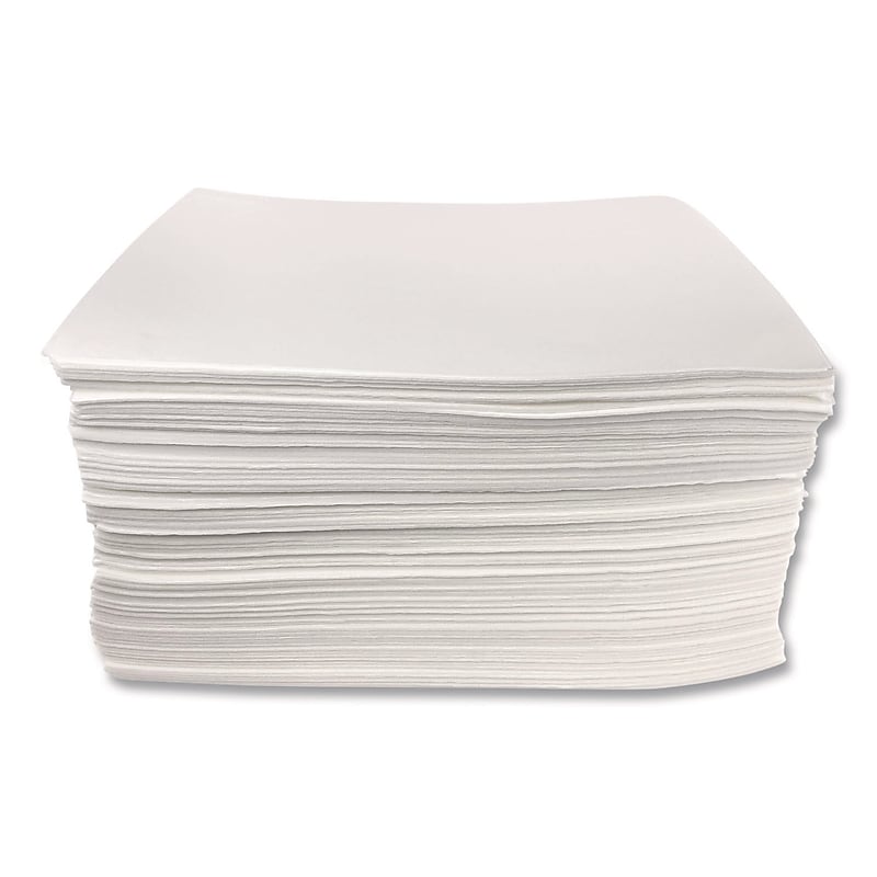 Quick Dam Mighty Mat Multipurpose Sorbent Pads, 16" x 18", Up to 12 Gallons, 200/Pack (PUCL200) image 1