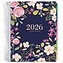 2026 Global Printed Products Navy Floral 8.5" x 11" Weekly & Monthly Planner, Paperboard Cover (RRY26-DCY-6)~#|#~F8E7711C-350D-4DD6-9FE57155AF561C49_sc7
