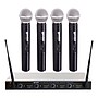 Gemini Wireless UHF 4-Channel Microphone System with 4 Handheld Microphones & Receiver, Black (UHF-04M-S1234)~#|#~F8EA0539-43A7-4FF9-8E0D54430055B08C_sc7