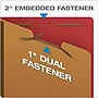 Pendaflex Heavy Duty Classification Folder, 2-Dividers, 2 1/2" Expansion, Letter Size, Red, 10/Box (H1250R)~#|#~F8EA35A7-1122-4B89-B340D41818185718_sc7