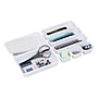 Mind Reader 8-Piece Plastic Drawer Organizer, White (8INTBOX-WHT)~#|#~F8EC9D59-CFC3-4D6E-B6E4774DD0E99321_sc7