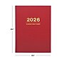 2026 Global Printed Products Professional Diary 6" x 8" Daily Planner, Paperboard Cover, Red (SDCY26-68-RD)~#|#~F8EF2411-EE85-40A3-B0E80CAC08C71A39_sc7