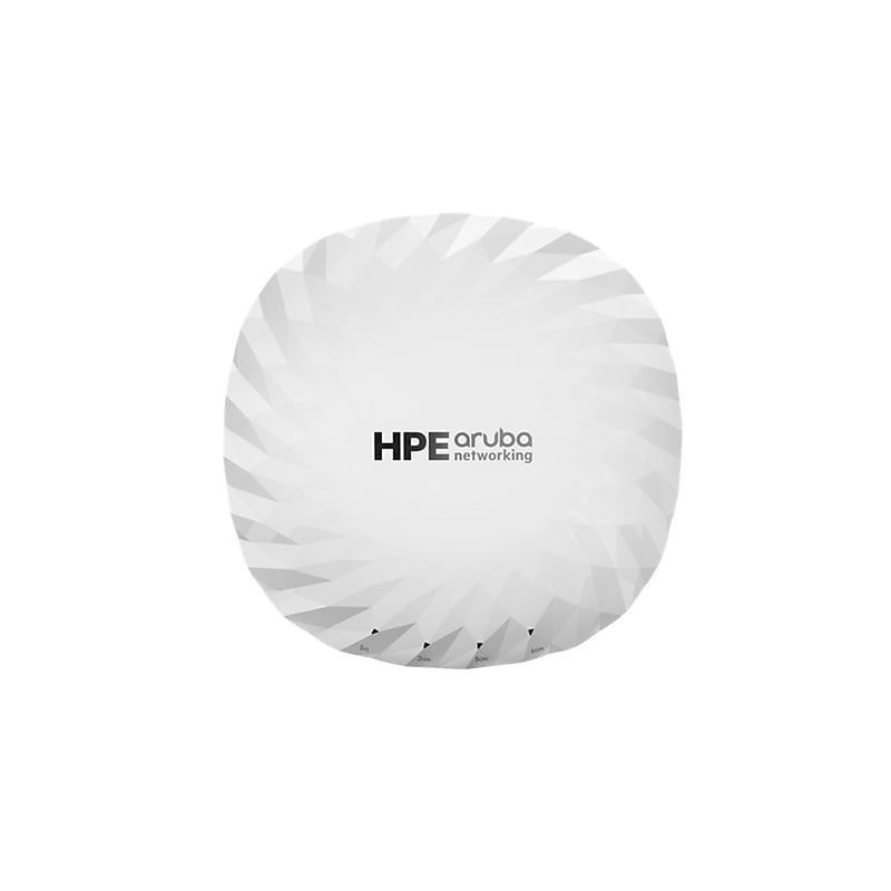 HPE Aruba AP-735 BE9300 Tri Band PoE WiFi 7 Access Point, White (AP-735-US) image 1