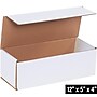 Corrugated Mailers, 12" x 5" x 4", White, 50/Bundle (M1254)~#|#~F8F33BE1-3908-4437-B67D2029377D2CAE_sc7