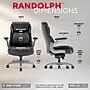 Staples Randolph Ergonomic Bonded Leather Executive Big & Tall Chair, 400 lb. Capacity, Black (ST62818)~#|#~F9001613-2CD6-4801-977E6C5A30D26A08_sc7