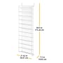 Whitmore 36-Pair Over-the-Door Shoe Rack, White (60377037WHTSIOC)~#|#~F90278BF-C0E9-4291-80E3F5ABE9923AD9_sc7
