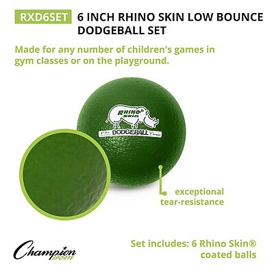 Champion Sports RXD6SET Dodge Ball - Thumbnail 4