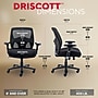 Staples Driscott Ergonomic Fabric Managers Big & Tall Chair, 400 lb. Capacity, Black (28354)~#|#~F908752C-ED7C-4189-B485FD9F31922691_sc7
