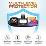 Delton 20X Noise Canceling Bluetooth Mono Computer Headset With HS1 Wireless Charging Station, Black (DHSWC120XD)~#|#~F909CD5A-0F1D-4B7D-A1A1CE58EDD77351_sc7