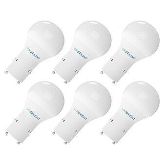 Viribright 9.5-Watt Soft White LED Household Bulb, 6/Pack (640335)
