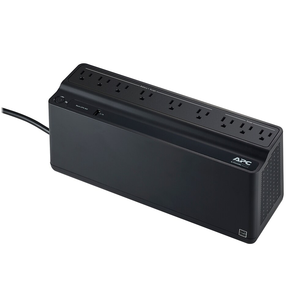 APC® Back-UPS™ 900VA 9-outlet backup and surge protector