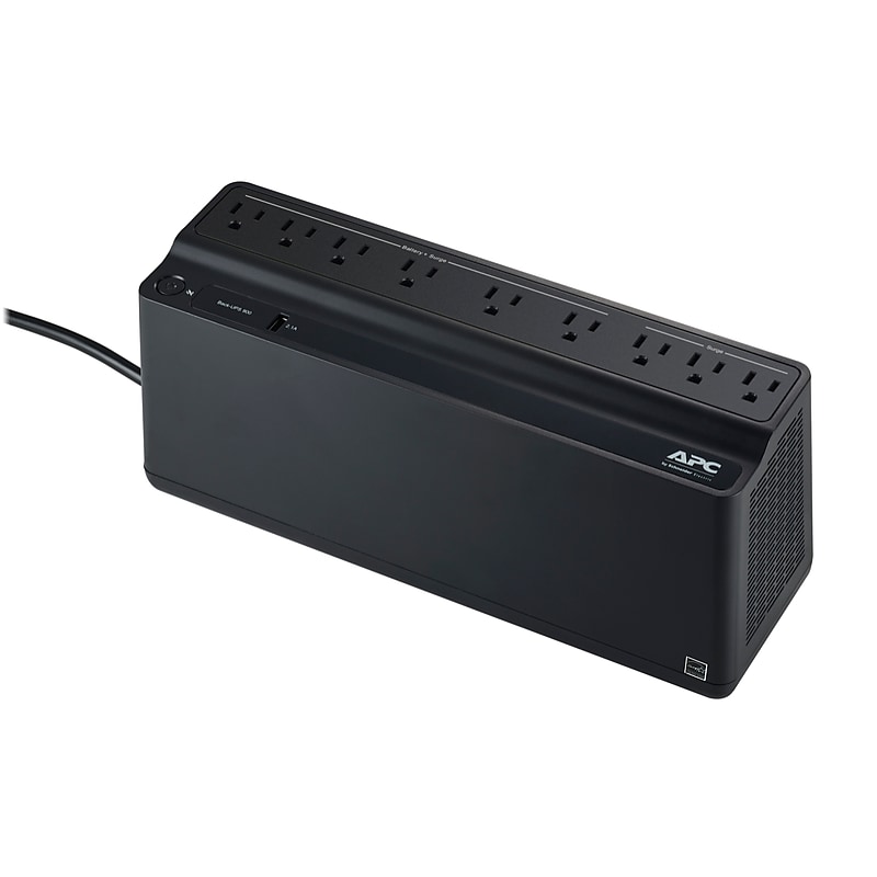 APC Back-UPS 900VA 9-Outlet Battery Backup & Surge Protector, Black (BVN900M1) image 1