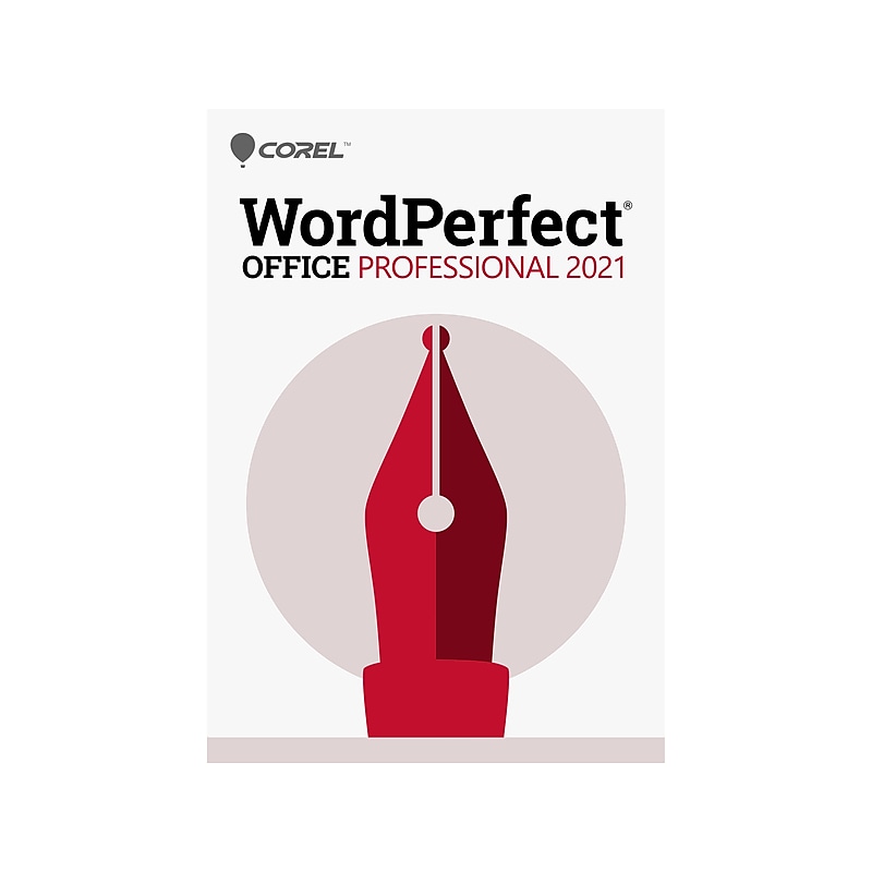 Corel WordPerfect Office Professional 2021 for 1 User, Windows, Download ( ESDWP2021PREF) image 1