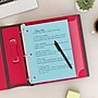 Staples Wide Ruled Filler Paper, 8" x 10.5", Assorted Colors, 100 Sheets/Pack (ST41637C)~#|#~F912B65D-CBD1-44F3-832CA2715F0B0A81_sc7