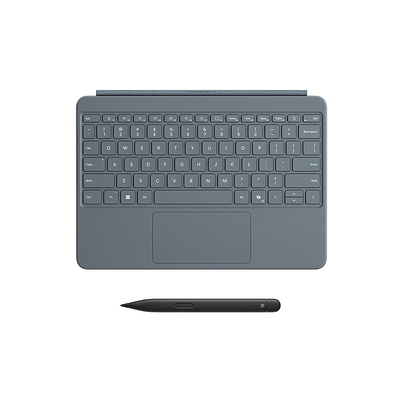 Microsoft Surface Pro 12" Keyboard Cover with Slim Pen 2, Ocean (EP2-33077) image 1