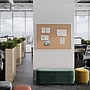 U Brands Basics Cork Bulletin Board, Silver Frame, 4' x 3' (022U00-01)~#|#~F91B0F4C-B7E7-4BBA-ABDFB83C447A9791_sc7