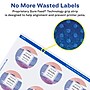 Avery Laser/Inkjet Round Multipurpose Labels, 1" Dia, Matte White, 1,200 Labels/Pack (94500)~#|#~F91D1FDA-4405-451F-A556922CC10C5E78_sc7