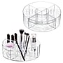 iDESIGN Stackable Rotating Plastic 4-Compartment Desk Organizer, Clear, 2 Piece (29117M2)~#|#~F91ECFA3-FD2E-47F8-B2B6477DEF0EBC62_sc7