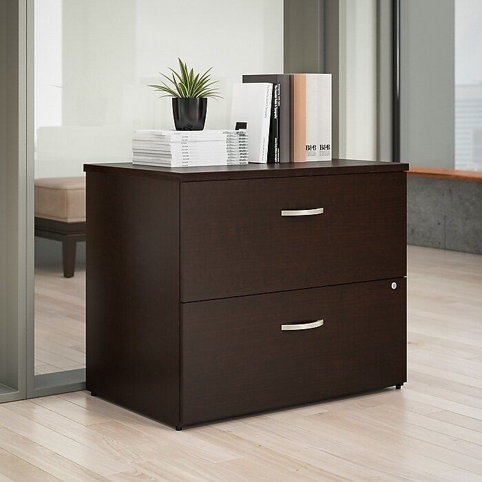 Bush Business Furniture Office in an Hour 2 Drawer Lateral File
