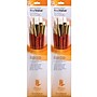 Princeton RealValue Long Handle Mixed Media Synthetic Taklon Variety Brush Set, 5/Set, 2 Sets/Bundle (PBXPR9155-2)~#|#~F921CF66-1A6E-40F2-A94435AC80502C19_sc7