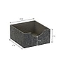 Household Essentials Drawer Organizers, Graphite Linen, 2/Pack (7572-1)~#|#~F9259B21-A0BF-4E3D-99357AC2A1A5AB15_sc7
