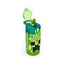 Zak! Minecraft Meadow Polypropylene Water Bottle, 16 oz., Green/Black (MICR-T120)~#|#~F925CD31-9B43-4663-80E90859E5D3A775_sc7