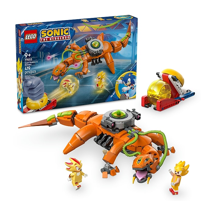 LEGO Sonic Super Shadow vs. Biolizard, 419 Pieces (77003) | Staples