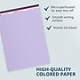 Roaring Spring Paper Products Enviroshades Notepad, 8.5" x 11.75", Wide Ruled, Orchid, 50 Sheets/Pad, 3 Pads/Pack (74143)~#|#~F9267B31-AC31-48BF-80379B52DD7E3C14_sc7