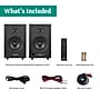 Electrohome McKinley 2.0 Stereo Bluetooth Bookshelf Speakers with Built-in Amplifier, Black  (EB30B)~#|#~F9276287-186F-4976-94D6B66449271FEC_sc7