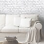 York Wallcoverings White Brick Peel and Stick Wallpaper (RMK11237WP)~#|#~F92830DA-7FD9-478C-BB905A3DF425B954_sc7