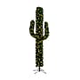 Nearly Natural 7-ft Pre-Lit Artificial Cactus Christmas Tree with 500 Micro LED Lights (T4701)~#|#~F9299926-D711-4751-A1FA885A87A53DC4_sc7