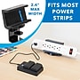 Mount-It! 3-Outlet 3-USB Port Desktop Power Strip with Clamp Desk Mount, Black (MI-7281B)~#|#~F92CF2DA-CC11-4320-A630930BFE5C2EA2_sc7
