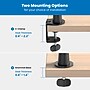 Mount-It! Premium Low-Profile Microphone Boom Arm for 3/8" & 5/8" Mic Mounts, Holds up to 4.4 lbs., Matte Black (MI-7612)~#|#~F933F125-285A-49FC-8C7843057383F18B_sc7