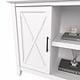 Bush Furniture Key West 30" Accent Cabinet with Doors and 4 Shelves, Pure White Oak (KWS146WT-03)~#|#~F93C2E8A-5CCF-41B2-BE5C7F63F3C6DF33_sc7