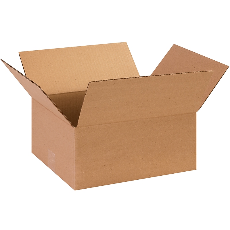 13" x 11" x 6" Shipping Boxes, 32 ECT, Brown, 25/Bundle (13116) image 1