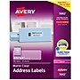 Avery Easy Peel Laser Address Labels, 1-1/3" x 4", Clear, 700 Labels/Box (5662)~#|#~F94344E3-F047-49EB-8CFCAAC8963C2611_sc7